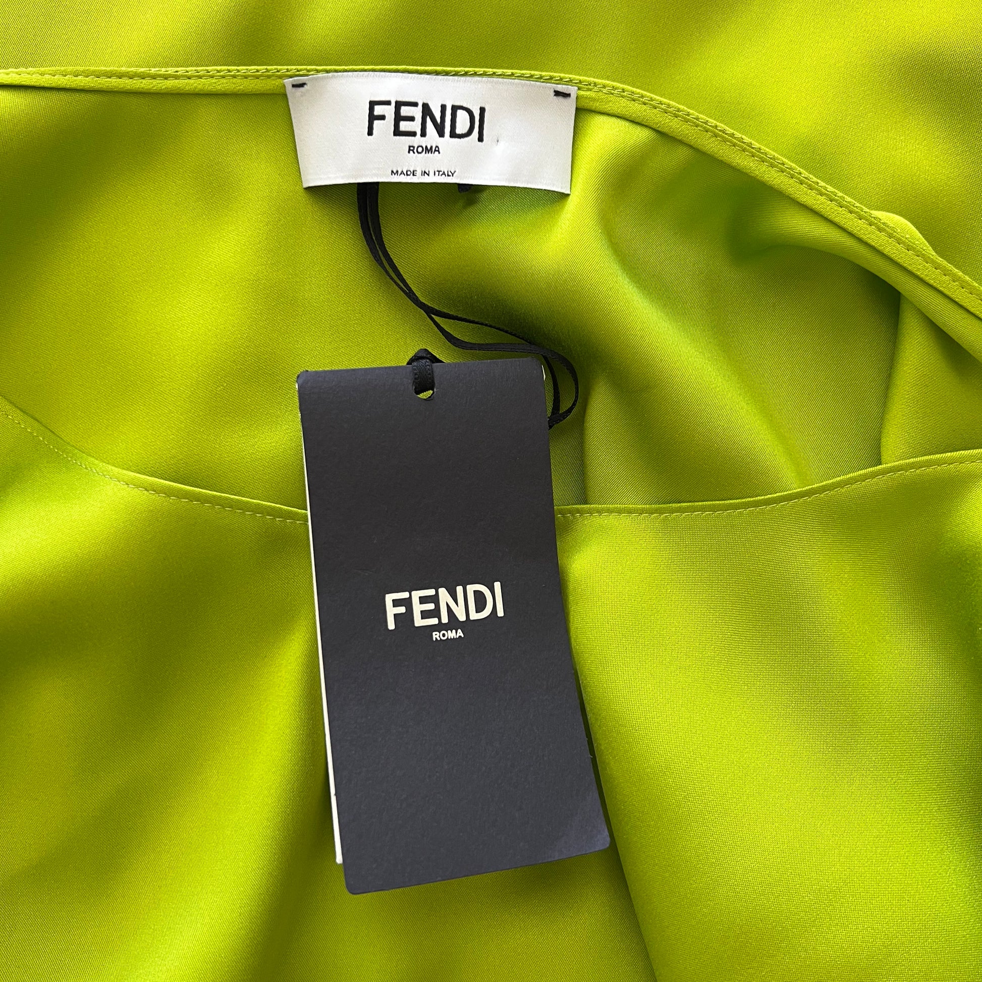 Fendi Fendi Roma Sweatshirt in Khaki Green