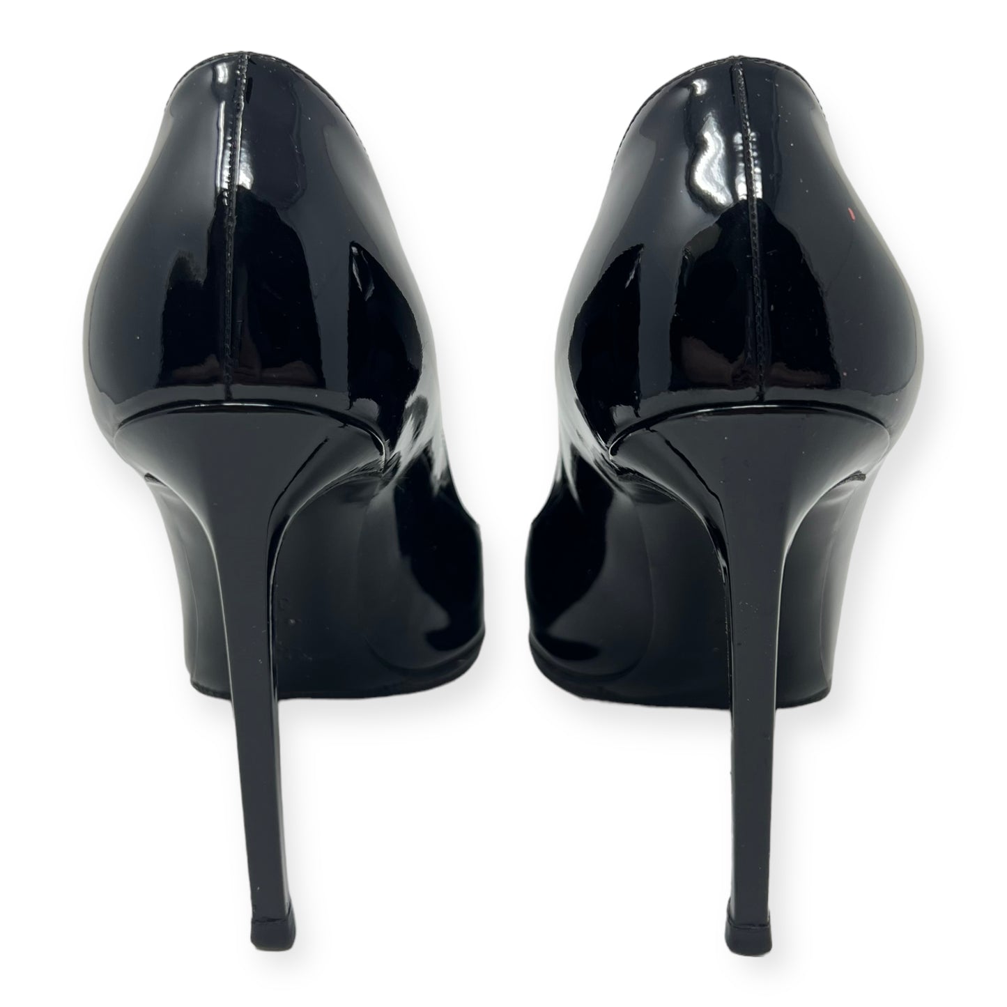 Saint Laurent Black Patent Leather Pointed Toe Pumps