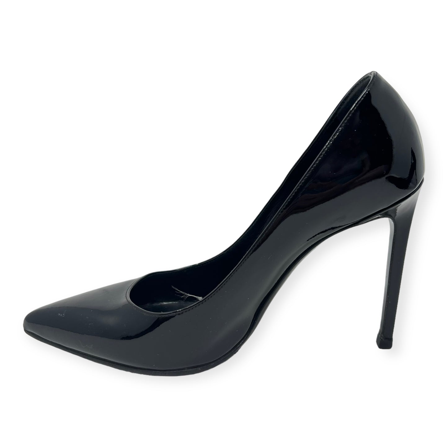 Saint Laurent Black Patent Leather Pointed Toe Pumps