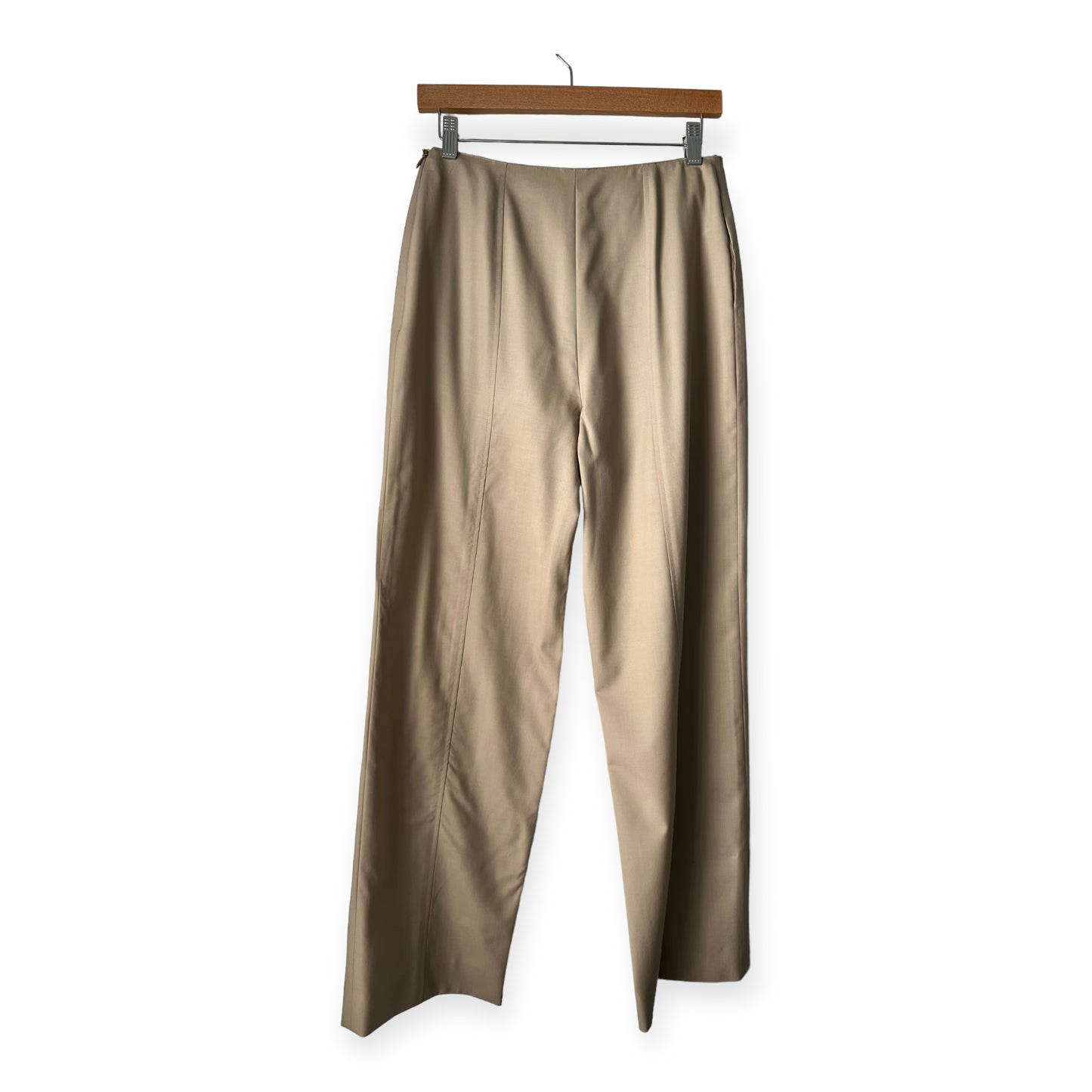 Chanel Beige Tan High Waist Pants